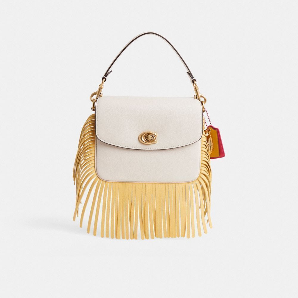 Brand new with tags, bag, box
Coach fringe Cassie Crossbody Purse